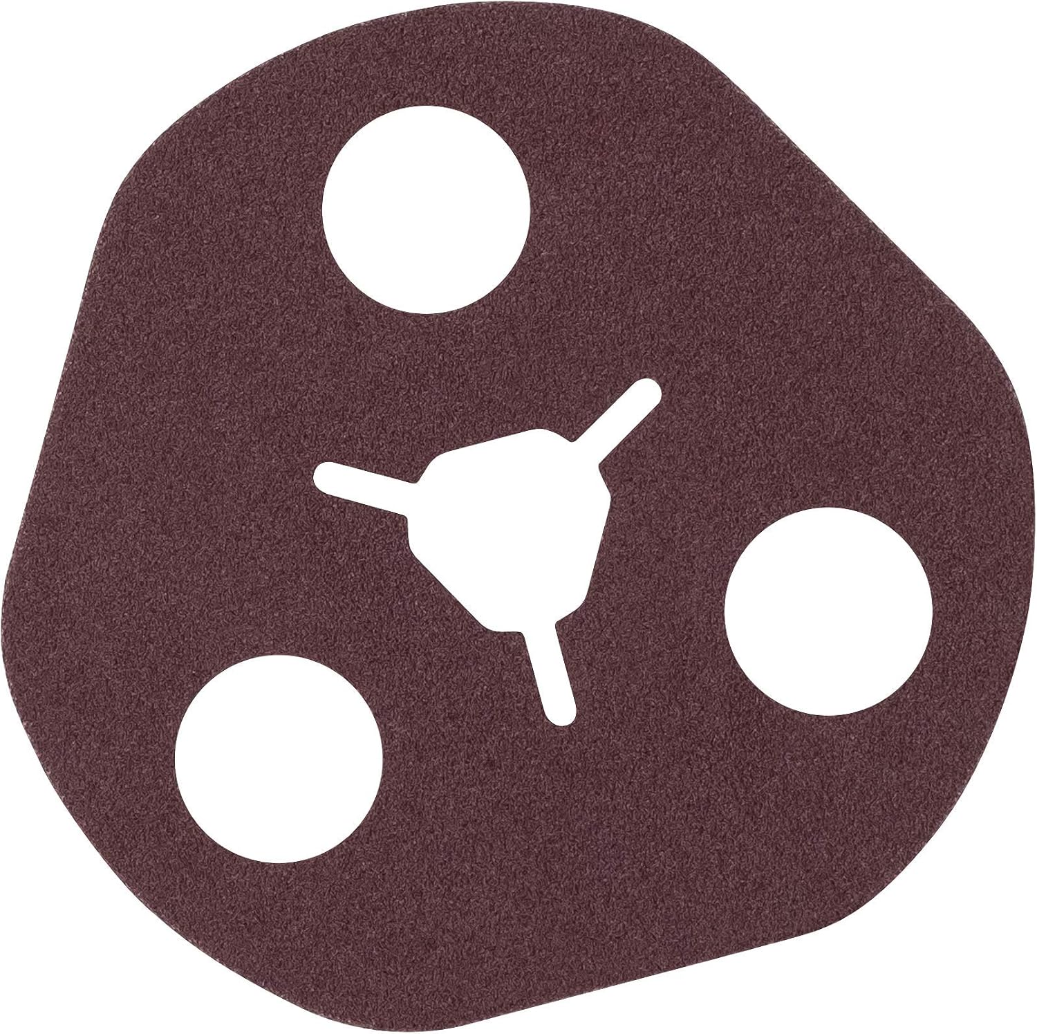 Norton Set of 3 Corundum Avos Fibre Discs Diameter 115 Grain 80, Multicolored, 115 mm