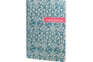 Boxclever Press Food Journal. Undated Food Diary with Trackers. Food Journals for Tracking Meals. Works with most Diet Plans. Food Log Journal measures 8 x 5.5''