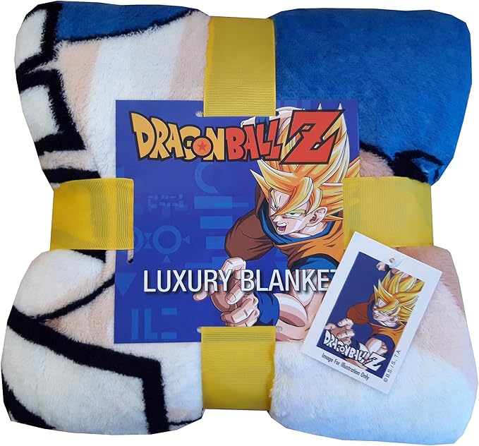 Dragon Ball Z Fleece Blanket, Polyester, Multi, 100 x 150cm Amazon.co