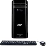 Acer Aspire TC-780 Desktop-PC (Intel Core i5-7400, 8GB RAM, 128GB SSD, 2.000GB HDD, GeForce GTX 1050, Win 10 Home) schwarz