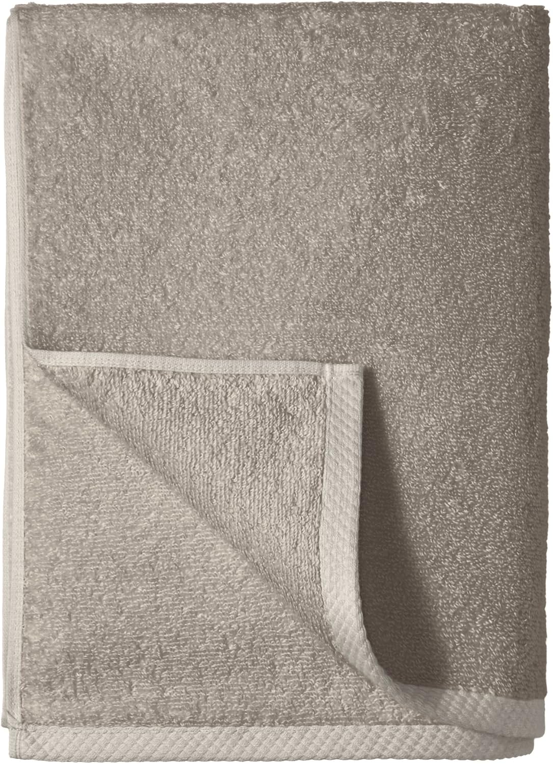 Basics Quick-Dry, Luxurious, Soft, 100% Cotton Towels, Platinum - 8-Piece Set: Home & Kitchen