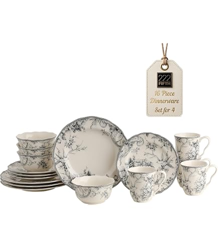 Amazon.com | Franciscan Desert Rose 20-Piece Dinnerware Set