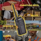 Retevis RT27 Rechargeable Walkie Talkie 16 Channel PMR446 VOX USB Charger (1 view 9