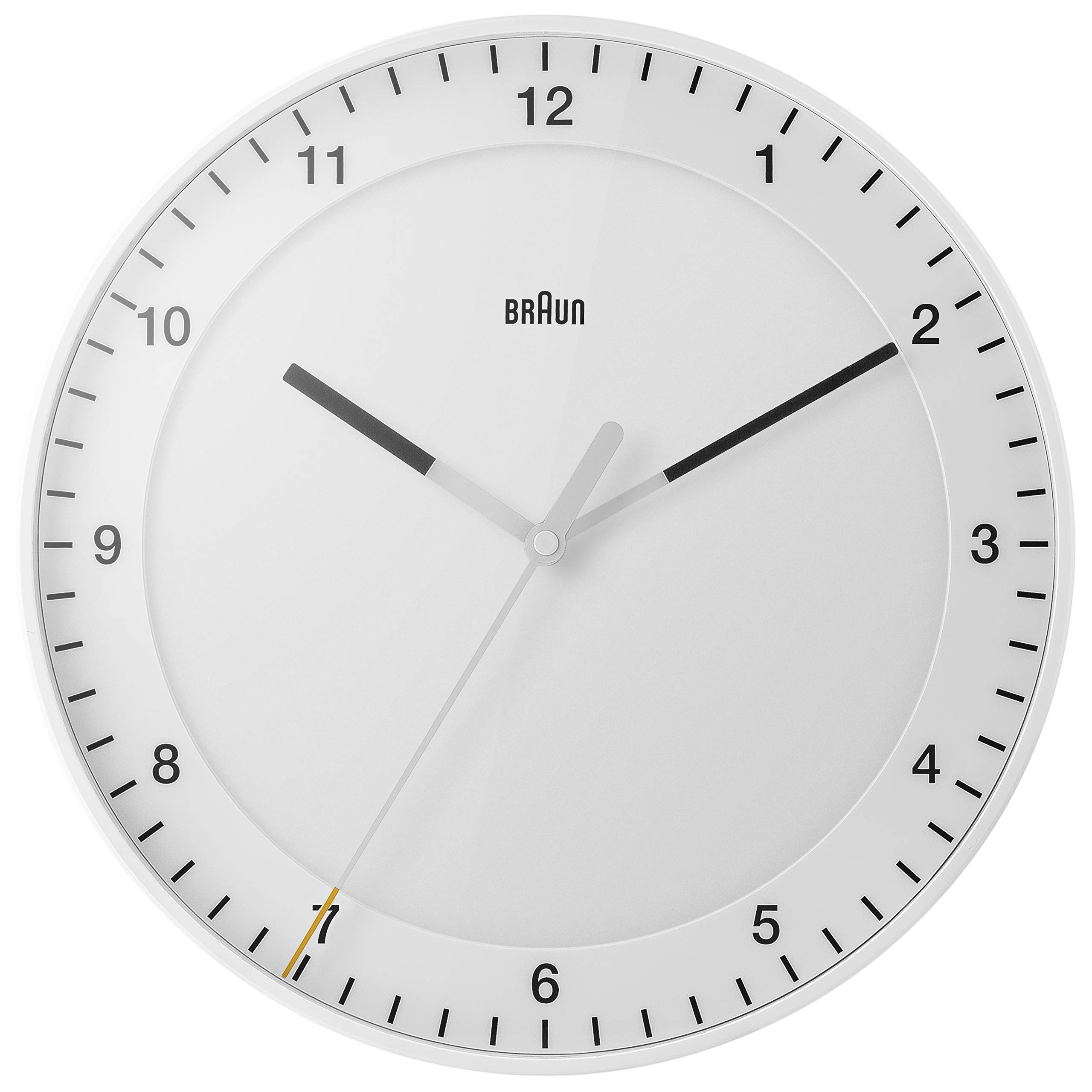 Braun Classic Large Analogue Wall Clock With Silent Sweep Movement