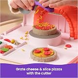 Kinetic Sand SquishPizza Rising Pizza Playset 452g 5 Tools 4 Colours view 5