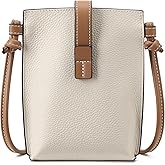 SENDEFN Leather Small Crossbody Bags for Women Phone Purse Minimalism Cell Phone Bag with Card Slot