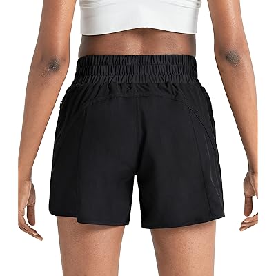 Buy Zuty 5 Athletic Running Shorts For Women With Zip Pocket High Waisted Quick Dry Workout Shorts With Liner Online In Indonesia B08zkhm52c
