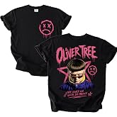 Oliver Music Tree Tshirt - Graphic Unisex Y2k Clothing - Memorial for Fans Tee