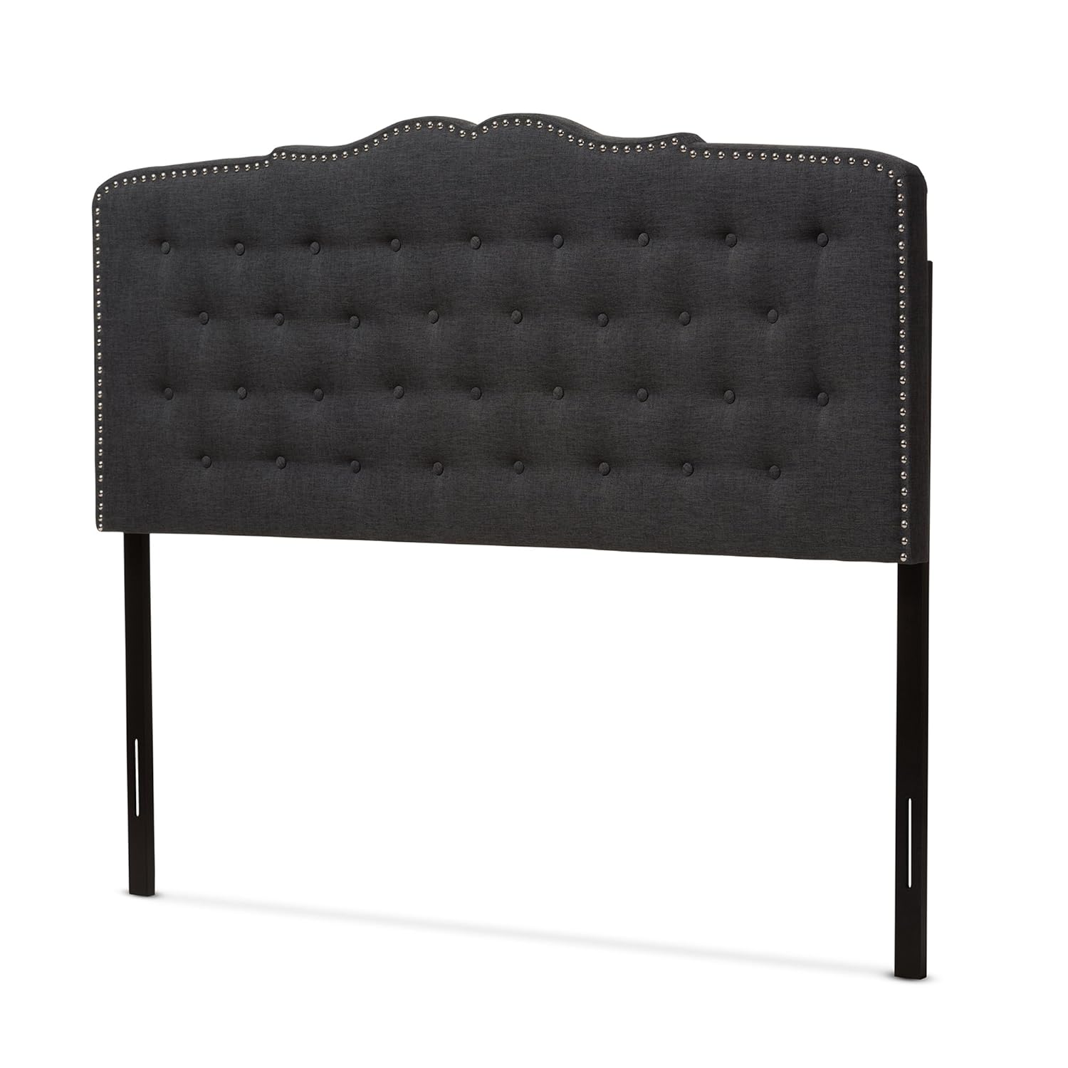 Best curved fabric upholstered headboard queen