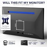VIVO STAND-V011 Extra Tall Single Monitor Desk Mount 39 in Pole 22 lb view 7