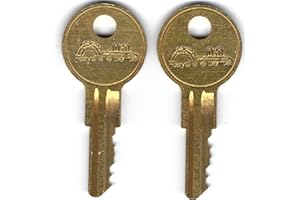 KEYSALACARTE Replacement Key Cut to Code 163E | Compatible with HON Office Furniture Locks | Durable Y11 Key Blank for File Cabinets, Desk Drawers, Storage Units | Pre-Cut and Ready to Use