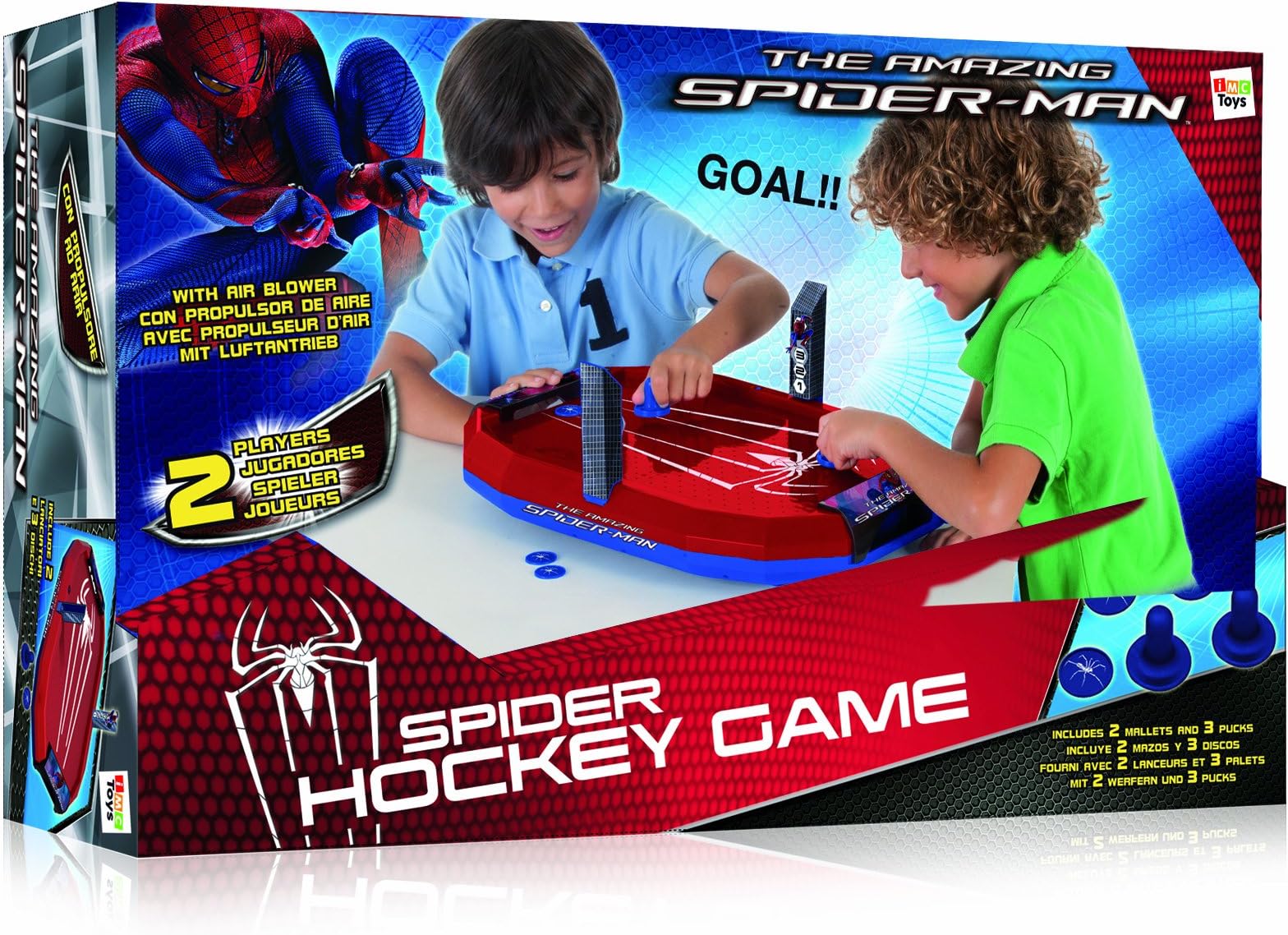 Spiderman Air Hockey Game