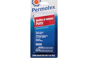Permatex 80333 Muffler and Tailpipe Putty, 4 oz.