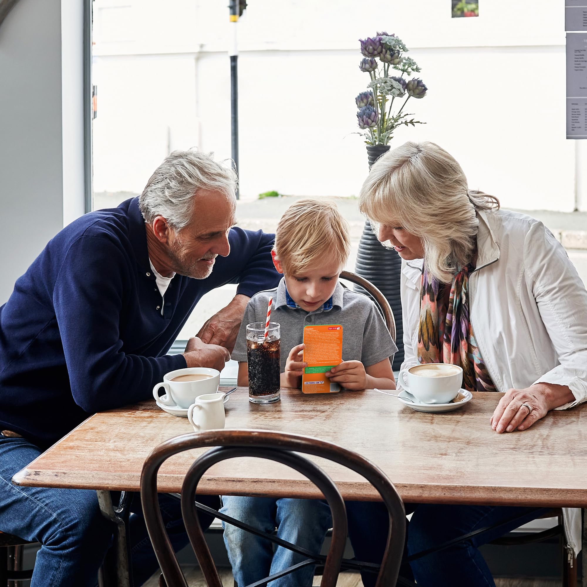 The Purple Cow Magnetic Travel Checkers Game - Board Games for Kids and Adults. Great for Travel.