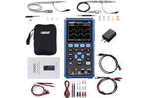 ABESTOP HDS2102 Oscilloscope 2CH Digital Handheld Oscilloscope Multiumeter 3.5" LCD 100MHz Bandwidth for Automobile Maintenance Power Detection
