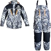 Nordic Legend Legendary Camo Ice Fishing Suit Waterproof Gear for Ice Fishing and Snowmobiling