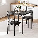 GarveeHome 3-Piece Kitchen Dining Room Table Chair