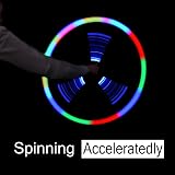 Nunki Toy LED Spinning Glow Stick Toy Colorful Flash Light Children Kids Gift view 3