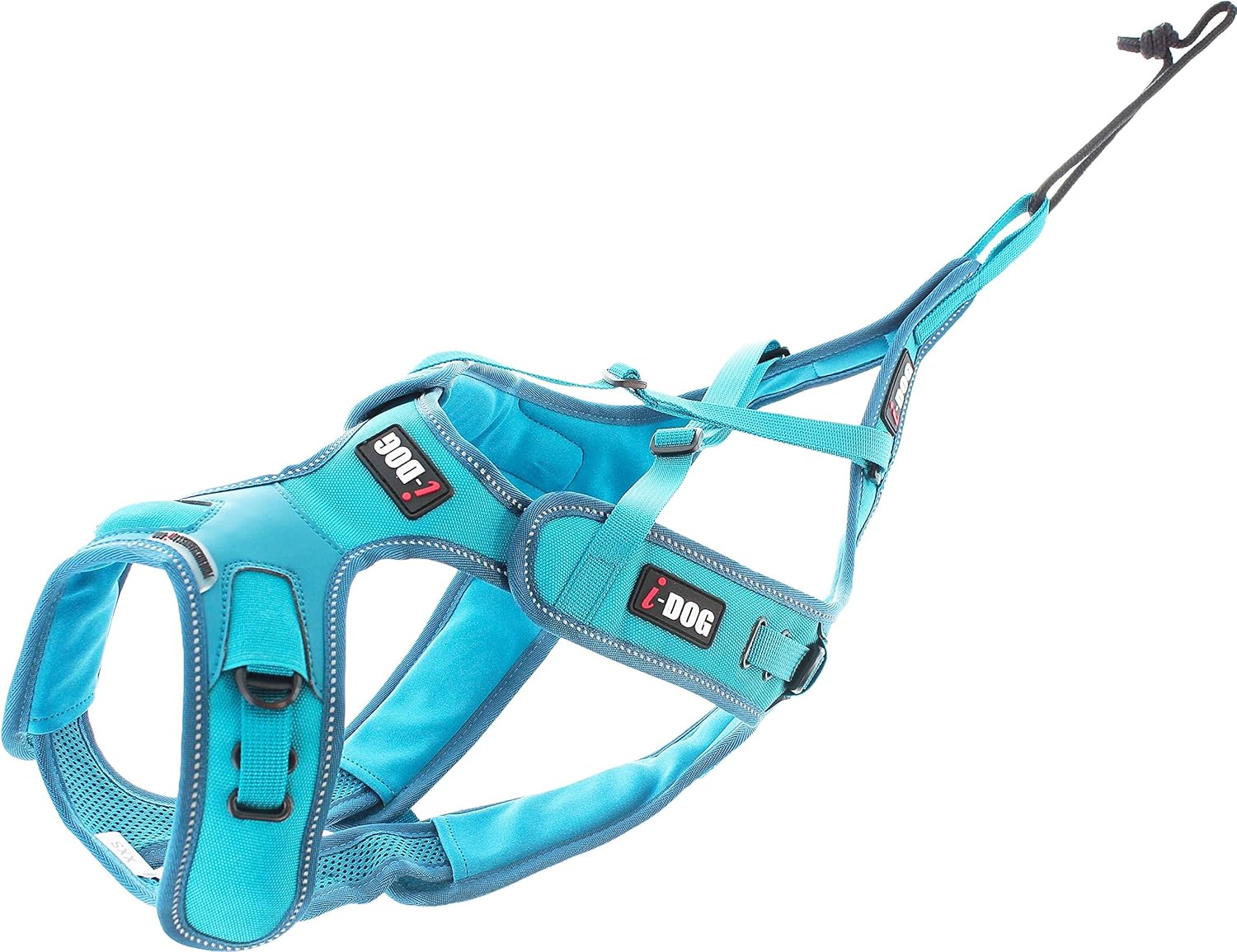 I-dog phoenix harness (XS), Turquoise