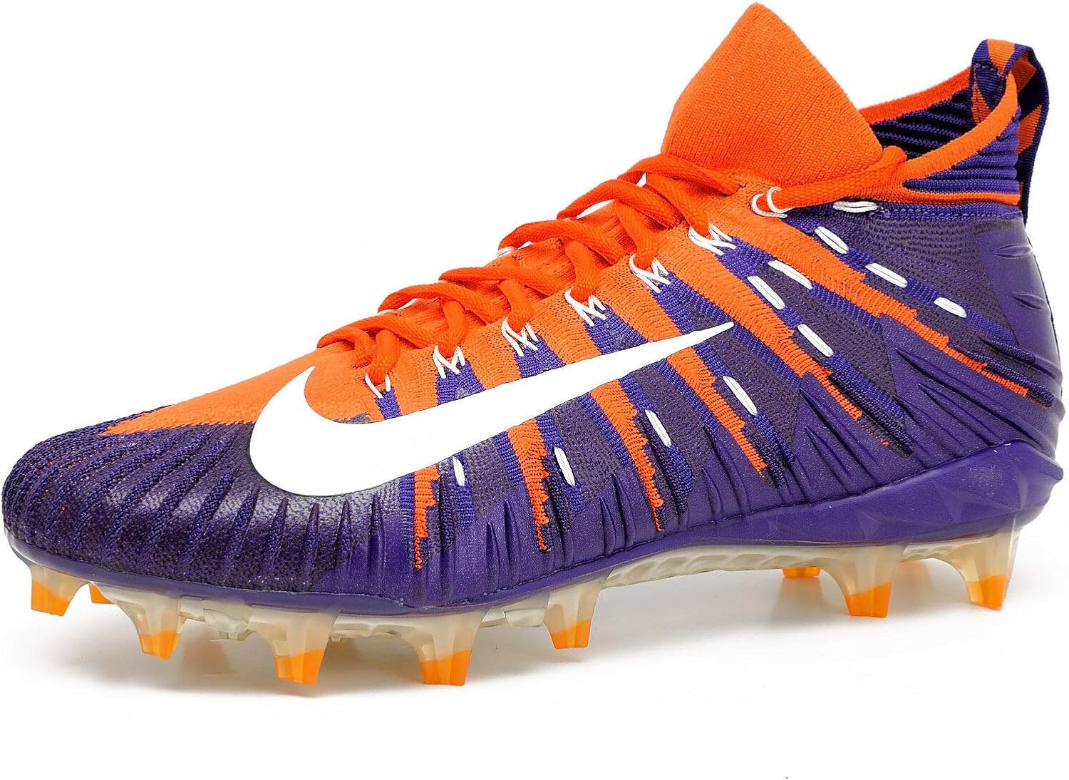 mens purple football cleats