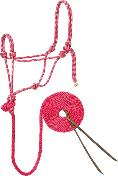 Weaver Leather Diamond Braid Reflective Rope Halter & Lead