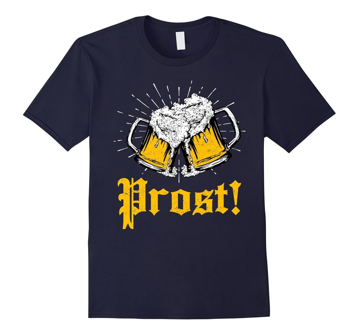 Prost! T-Shirt German Cheers Oktoberfest Beer Drinking Tee-ANZ