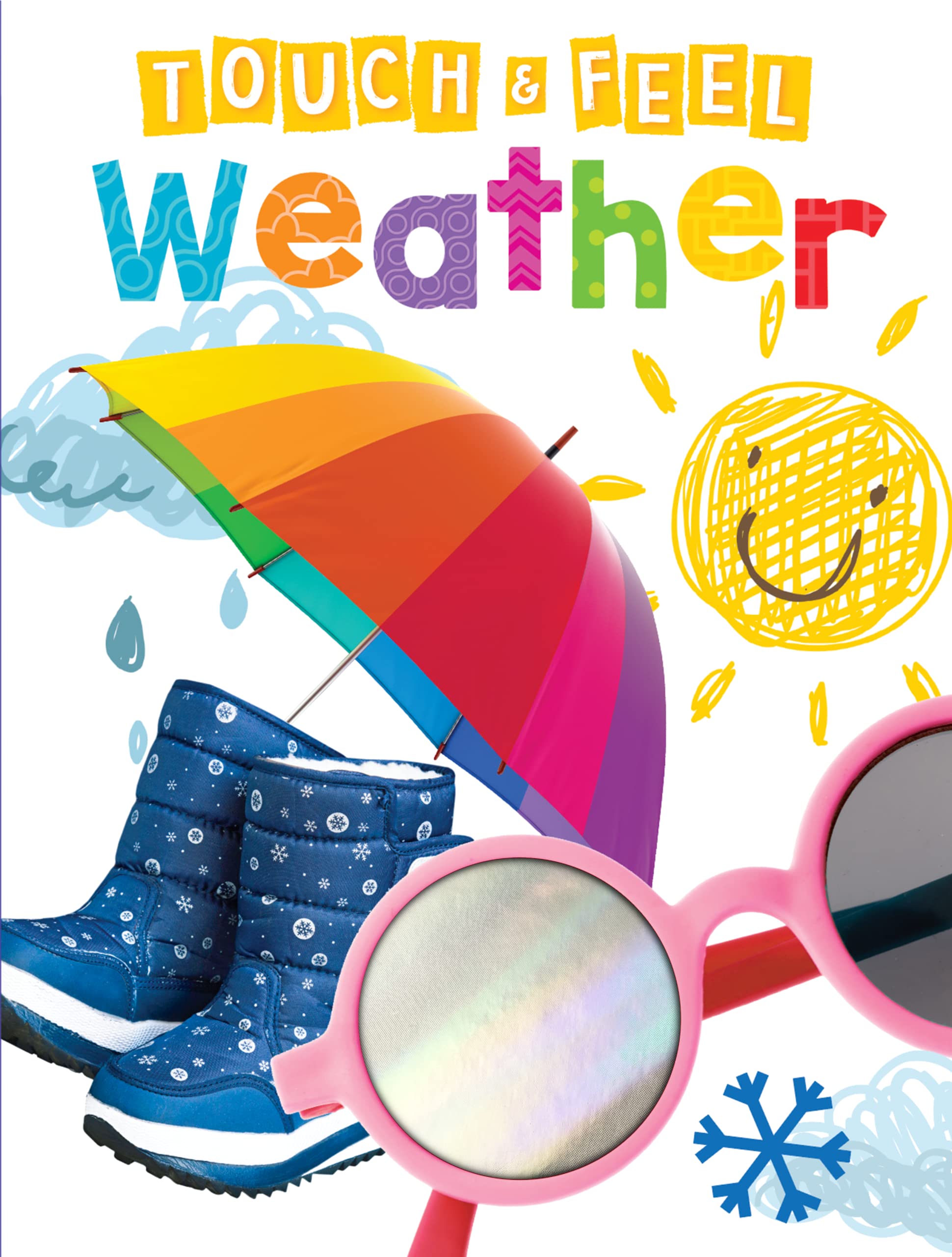 Photo 1 of Weather - Children's Touch and Feel Board Book - Sensory Board Book