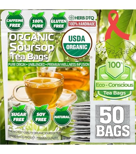 Amazon.com: Zokiva Nutritionals Graviola Tea 100 Bags Soursop