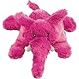 KONG - Cozie Elmer Elephant - Indoor Cuddle Squeaky Plush Dog Toy - for Medium Dogs…
