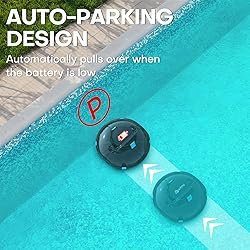 Cordless Robotic Pool Vacuum Cleaner - Powerful