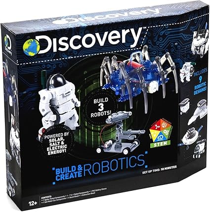 discovery build and create robotics kit