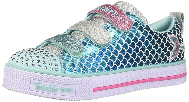 Skechers Mädchen Twinkle Lite-Sparkle Scales Sneaker