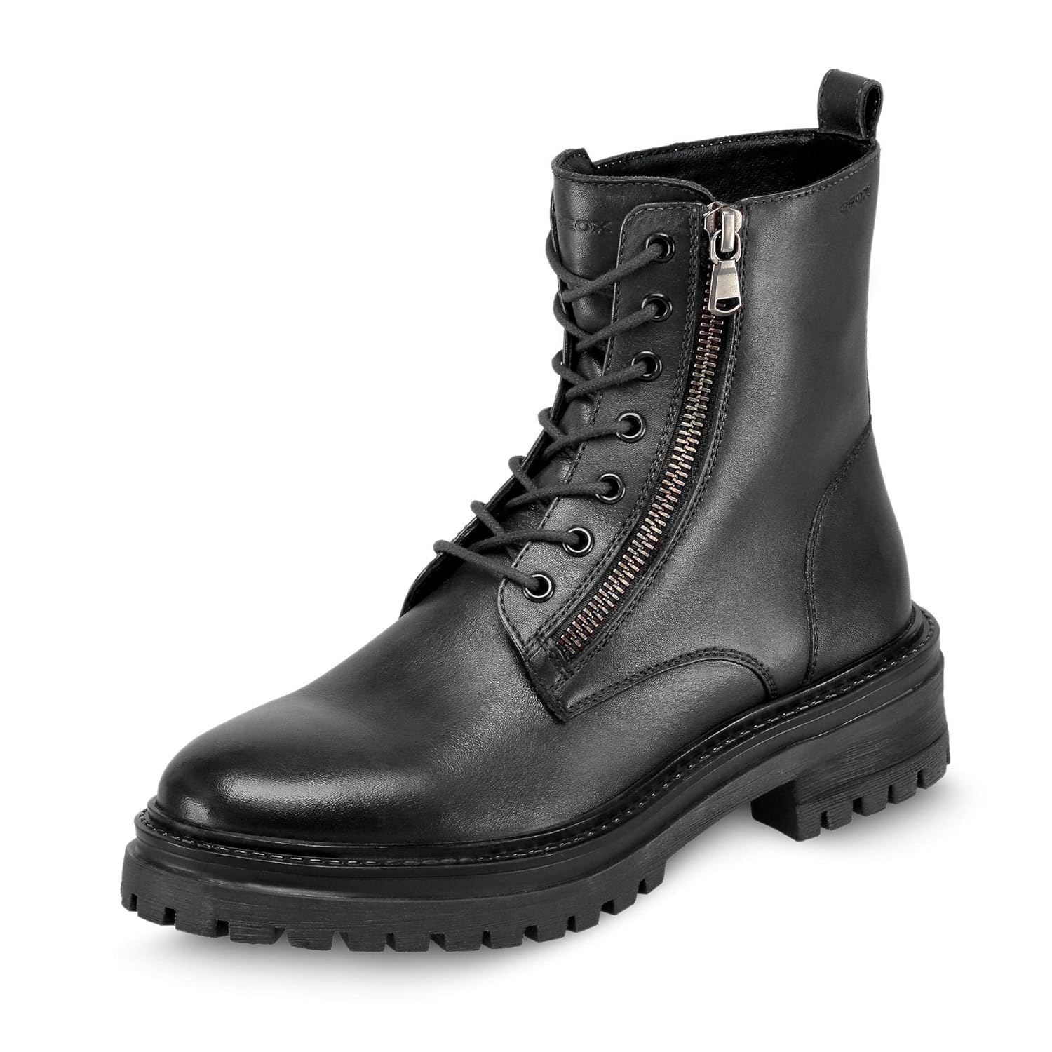 Buy Geox Womens Adult IRIDEA 1 Black Ankle Boots 10 at Amazon.in