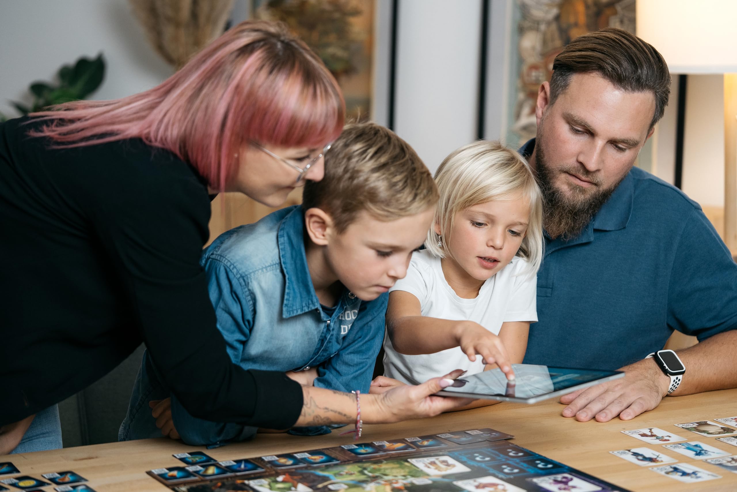 Kids Chronicles: The Old Oak Prophecy Expansion - Cooperative Adventure Board Game, Fun Family Game for Kids and Adults, Ages 7+, 1-4 Players, 30-45 Min Playtime, Made by Lucky Duck Games