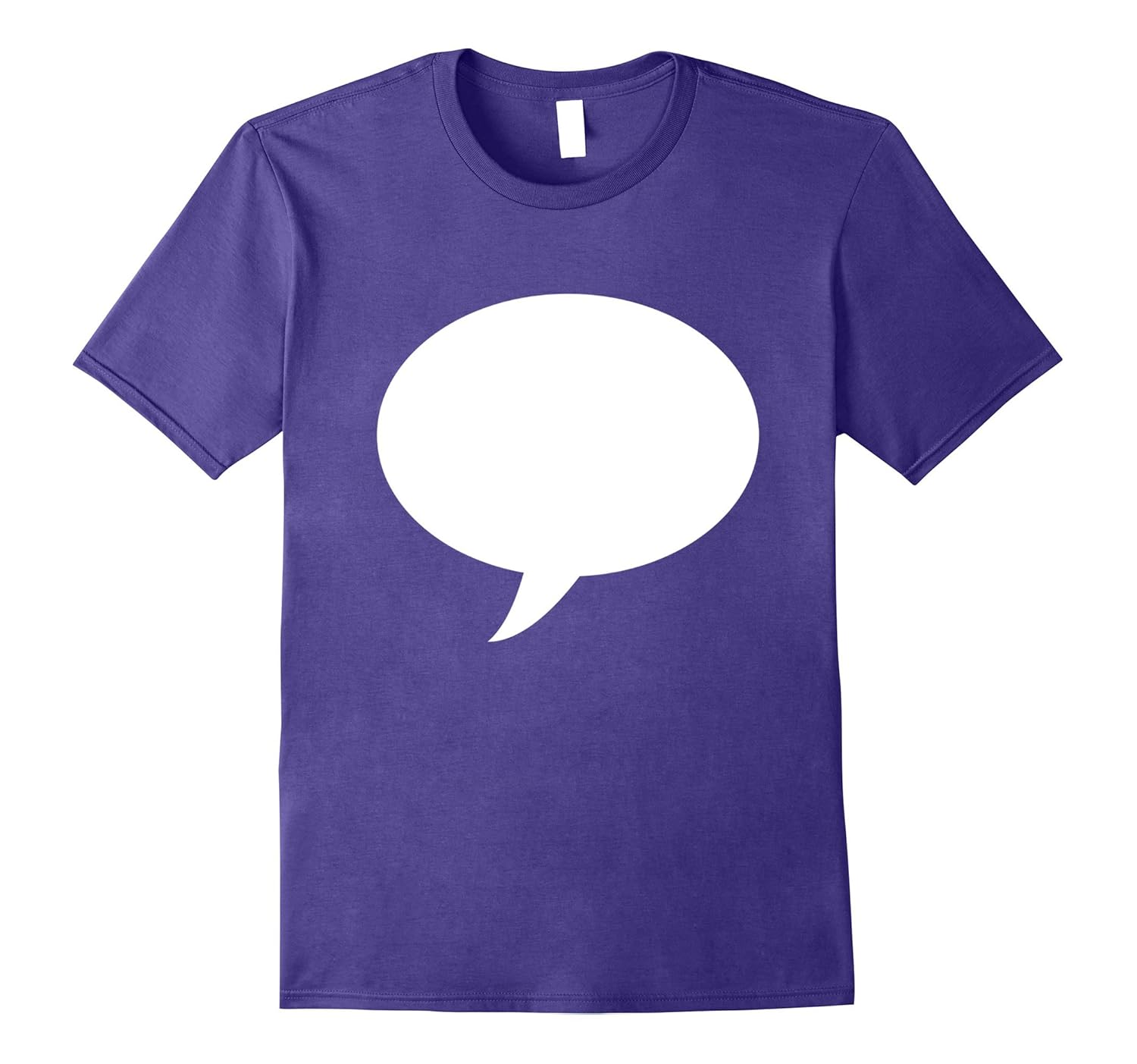 Write On Me Blank T Shirt Speech Bubble-Rose