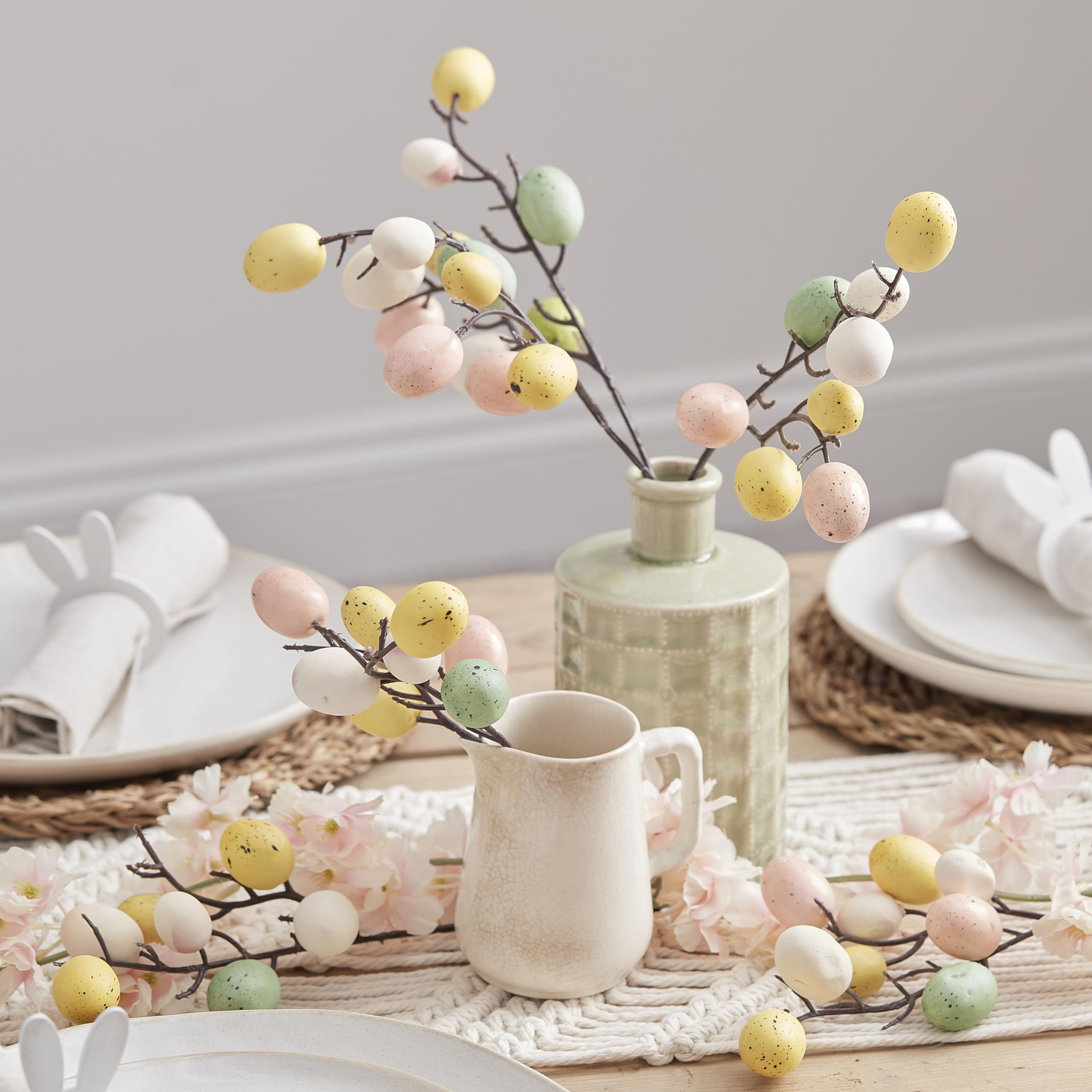 Ginger Ray Easter Stems & Egg Decoration - 5 Stems — image 1