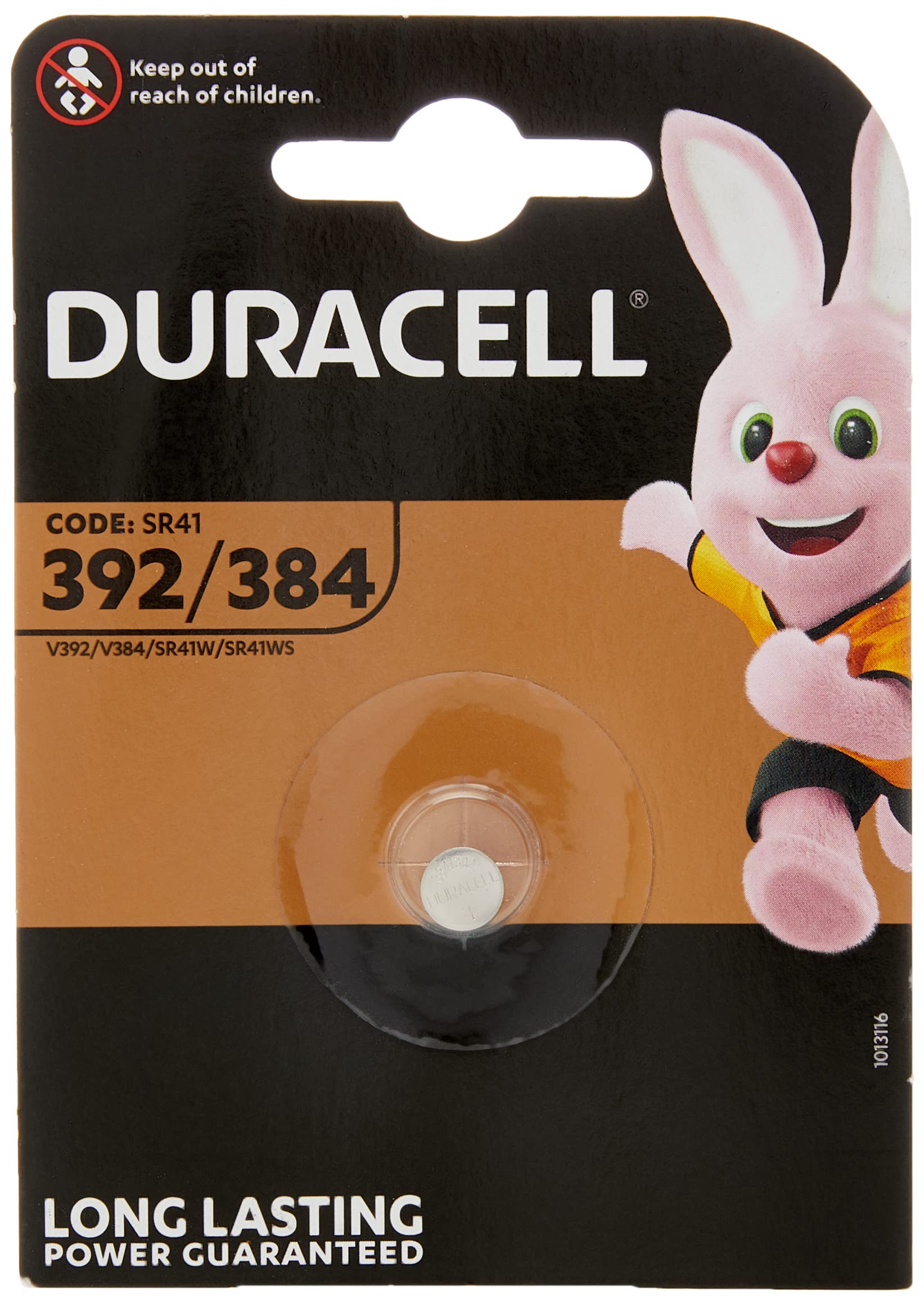 Duracell Watch Battery SR41 Pack