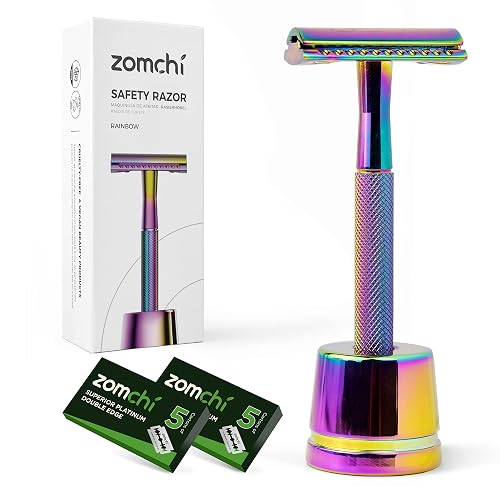 Saudi Razor Safety Razor for Women,Safety Razor with 5 Blades,Women Razor with a ...