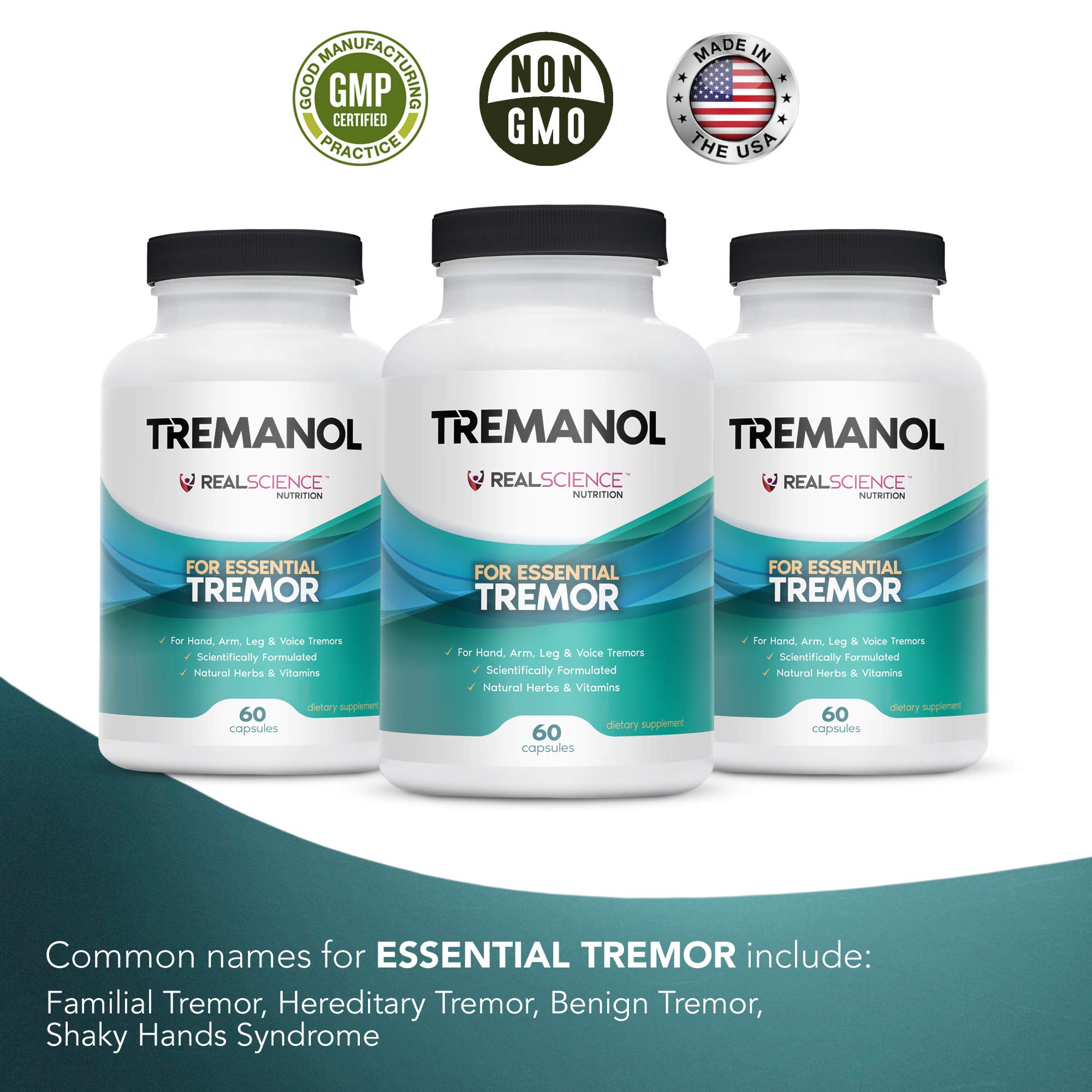 Tremanol All Natural Essential Tremor Supplement Provides LongTerm