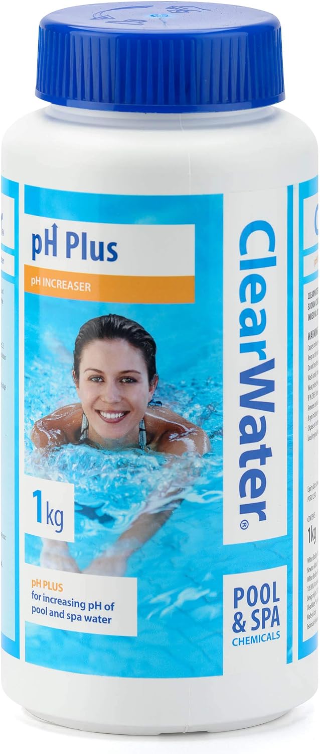 Clearwater pH Plus Increaser - 1 kg Granules for Hot Tub, Spa & Swimming Pool Water Treatment, Boosts pH & Improves Water Balance - Image 3