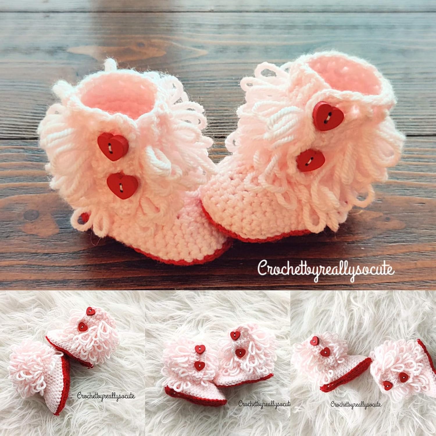 baby girl booties