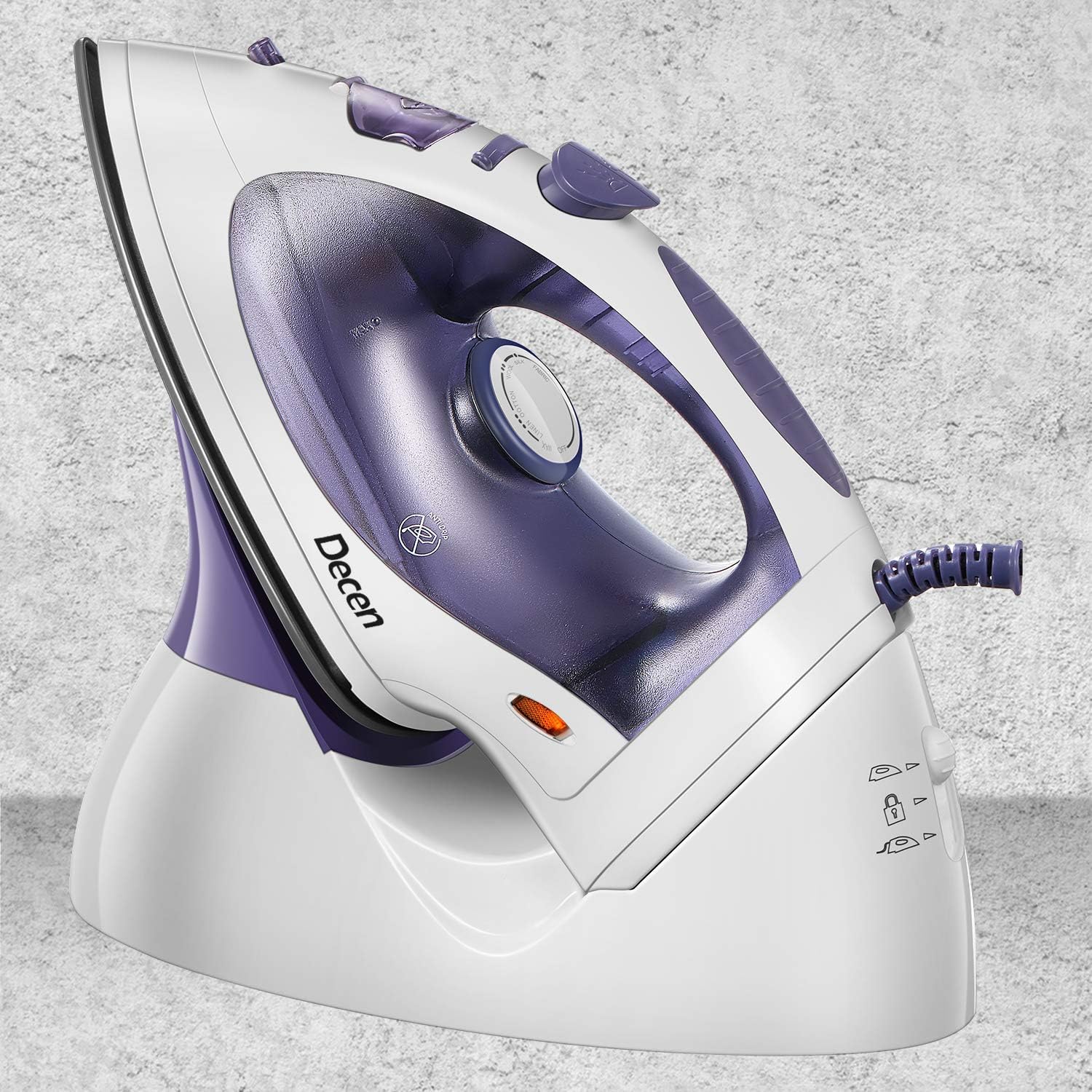 Decen 1, Purple/White, 31.4x29.2x16 cm [Energy Class A+++]