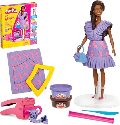 Play-Doh Barbie Ruffles & Braids Doll Set Brand Play-Doh Barbie