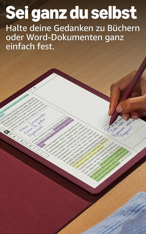 Kindle Scribe Colorsoft 32 GB (neueste Generation) – 11-Zoll-Farbdisplay mit Frontlicht – Dünn, leicht, leistungsstark – Dokumente, Bücher und integriertes Notizbuch – Graphit
