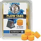 HVAC Guys: Flow Tabs with Gel Lock Technology - 18 Pack - Keeps Drain Pans Clean - Prevents Overflow - 3 Ton Tab Lasts up to 