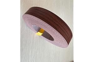 GSCIT Club Cherry Edge Banding, 3/4 inch x 25ft roll of Veneer Edge Banding - Pre-glued Flexible, Wood PVC Tape for Cabinet Repair & Furniture Restoration