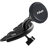 Ailun Car Phone Mount CD Slot Magnetic Car Mount Magnet Key Holder for iPhoneX Xs XR Xs Max Galaxy s20, s20+ S20Ultra S10 S8 S9 Plus S7 Note 10 Google LG HTC and More Devices