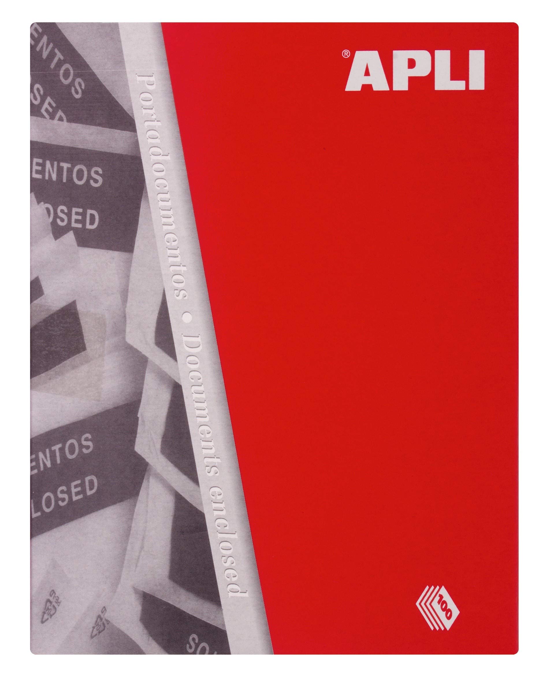 APLI 000343 Bag Pack of 100 Document Enclosed 173 x 125 mm