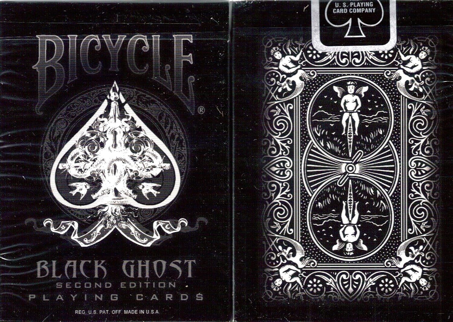 Bicycle Black Ghost Playing Cards by Ellusionist Amazon.in Toys & Games