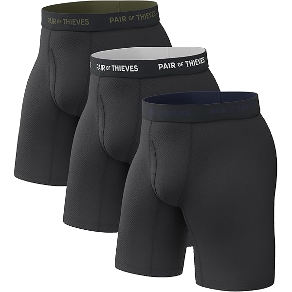 Amazon.com: Pair of Thieves Men's Trunks – 3 Pack Color Set